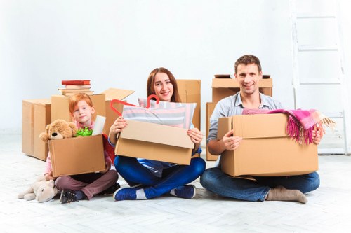 Local home removals team planning a move in Brompton