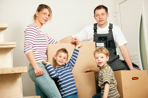 Preparation and loading for a Brompton office furniture removal