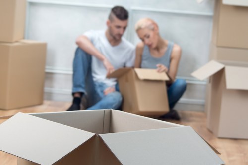 Business and home removal van service covering Brompton and nearby areas