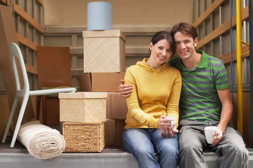 Local movers managing access and parking in Brompton