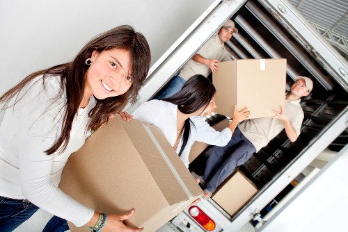 Commercial furniture pick-up for a Brompton office or business premises