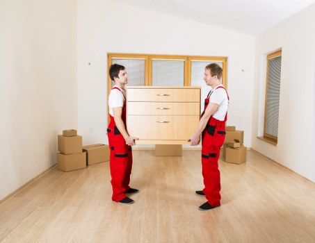 Sturdy cardboard boxes and protective wrapping for local packing service